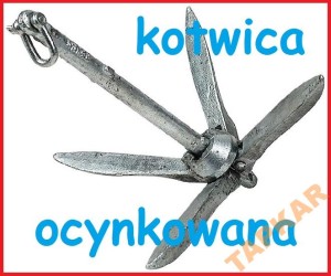 KOTWICA SKŁADANA 3,5 KG ŻELIWNA OCYNKOWANA DRAPAK