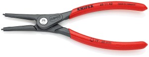 KNIPEX 4911A2 PRECYZYJNE SZCZYPCE DO PIERŚCIENI SEGERA (OSADCZYCH) SPRĘŻYNUJĄCYCH - DO MONTAŻU PIERŚCIENI ZEWNĘTRZNYCH