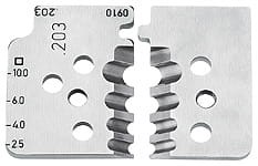 KNIPEX 121910 1 PARA ZAPASOWYCH OSTRZY DO 121210 Z NOŻAMI KSZTAŁTOWYMI