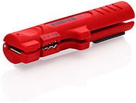 KNIPEX 1664125SB NARZĘDZIE DO ŚCIĄGANIA IZOLACJI Z KABLI PŁASKICH I OKRĄGŁYCH