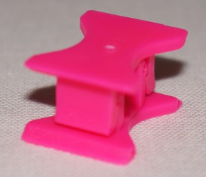 ZNACZNIK ŁAŃCUCHA KOTWICZNEGO 8 MM PLASTIKOWY RÓŻOWY