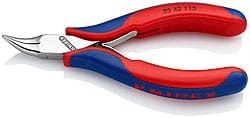 KNIPEX 3542115 SZCZYPCE DLA ELEKTRONIKÓW CHWYTAJĄCE