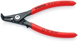 KNIPEX 4941A11 PRECYZYJNE SZCZYPCE DO PIERŚCIENI OSADCZYCH SEGERA ZEWNĘTRZNYCH ŚREDNICA WAŁU 10-25MM