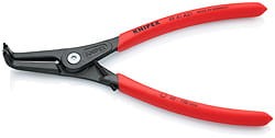 KNIPEX 4941A31 PRECYZYJNE SZCZYPCE DO PIERŚCIENI OSADCZYCH SEGERA ZEWNĘTRZNYCH ŚREDNICA WAŁU 40-100MM