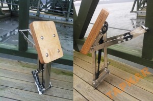 PANTOGRAF NIERDZEWNY 100kg 2xSPRĘŻYNA GAZOWA 500N
