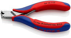 KNIPEX 6412115 SZCZYPCE TNĄCE CZOŁOWE (DLA ELEKTRONIKÓW)