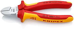 KNIPEX 7006160 SZCZYPCE TNĄCE BOCZNE IZOLOWANE