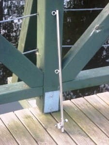 FLAGSZTOK / FLAGOWNIK FI 16 DŁ 500 MM PRODUKT POLSKI