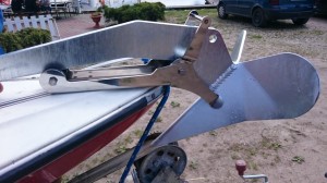 WCIĄGARKO-UCHWYT POKŁADOWY KOTWICY DLA KOTWICY TYPU DELTA ( 5 KG ) PROD PL