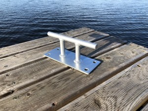 KNAGA POMOSTOWA PODSTAWA OCYNKOWANA OGNIOWO 100x250x80 1 SZT PROD PL