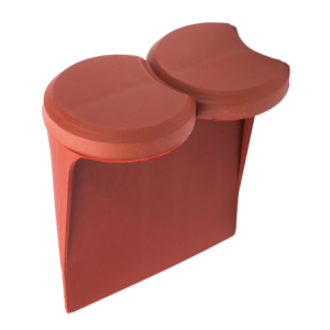 KRAWĘŻNIK OGRODOWY TRAWNIKOWY 11,1x12,5 CM 1 SZT BRĄZOWY PROD.PL