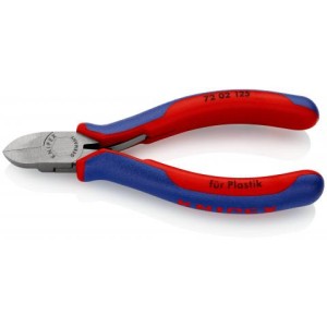 KNIPEX 7202125 SZCZYPCE TNĄCE BOCZNE DO TWORZYWA SZTUCZNEGO
