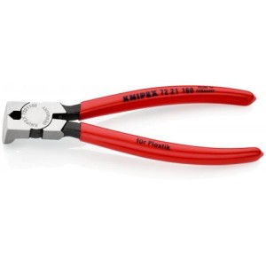 KNIPEX 7221160 SZCZYPCE TNĄCE BOCZNE DO TWORZYWA SZTUCZNEGO