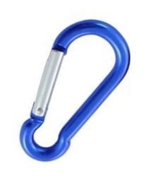 KARABIŃCZYK ALUMINIOWY 8488 BRELOCZEK NIEBIESKI 6X60 