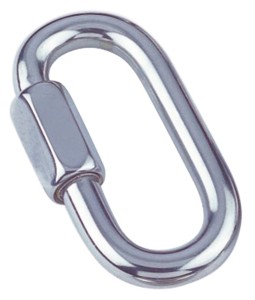 OGNIWO 8253 ŁAŃCUCHOWE KARABIŃCZYK INOX A4 M4