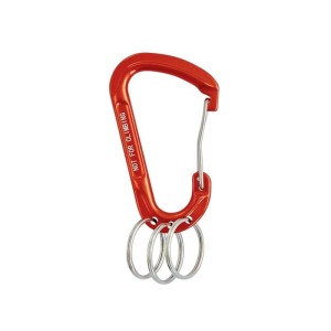 KARABIŃCZYK 814960 BRELOK ALUMINIOWY POMARAŃCZOWY 75X45