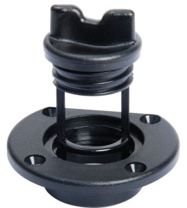 KOREK SPUSTOWY O DUŻYM PRZEPŁYWIE Ø 40 CZARNY 1853840