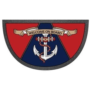 WYCIERACZKA PÓŁOKRĄGŁA ANTYPOŚLIZGOWA FORMAT KOTWICA 40x68 CM 2390905