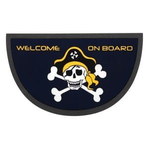 WYCIERACZKA PÓŁOKRĄGŁA ANTYPOŚLIZGOWA FORMAT PIRAT 40x68 CM 2390906