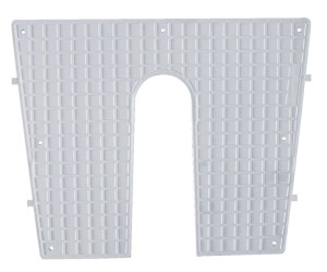 OSŁONA PAWĘŻY KSZTAŁT KLIN 4 STOPNI 814290 PLATIKOWA 420X340 SILNIK