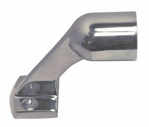 WSPORNIK RELINGU 8213 KRAŃCOWY RURY 50H ŚLEPY INOX A4 60° FI 25 