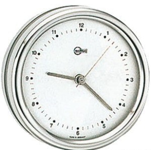 ZEGAR KWARCOWY BARIGO ORION Z POLEROWANEJ STALI INOX ZE SREBRNĄ TARCZĄ 2808370