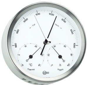 BARO/TERMO/HIGROMETR BARIGO STEEL Z SERII MINIMALISTYCZNEJ 2808001