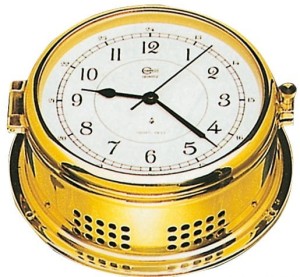 ZEGAR OKRĘTOWY W MOSIĘŻNEJ OBUDOWIE 180MM 2836103