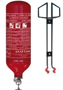 GAŚNICA AUTOMATYCZNA PROSZKOWA GRUPY POŻARÓW ABC WAGA 1 KG 3151522