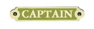 TABLICZKA DO POMIESZCZEŃ POKŁADOWYCH OLD MARINA "CAPTAIN" 3252502