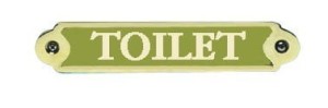 TABLICZKA DO POMIESZCZEŃ POKŁADOWYCH OLD MARINA "TOILET" 3252503