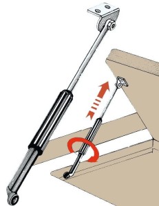 SPRĘŻYNA TELESKOPOWA ZE STALOWYM DRĄŻKIEM 220/480 MM 3819160