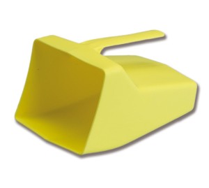 GA42 CZERPAK PLASTIKOWY DUŻY 2L ŻÓŁTY