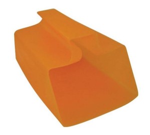 GA43 CZERPAK PLASTIKOWY MAŁY 1,25L POMARAŃCZOWY