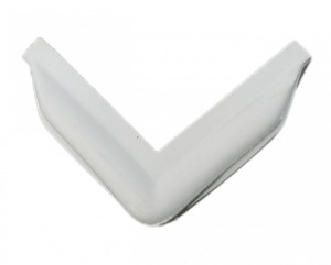 HWJ02 ODBIJACZ POMOSTOWY 31X7X10 NAROŻNY BIAŁY