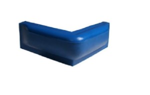 HHJ02 ODBIJACZ POMOSTOWY 31X7X10 NAROŻNY NIEBIESKI