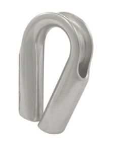 KAUSZA 815061 RUROWA RURKOWA INOX A4 DO LINY 32 MM