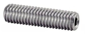 ŚRUBA WKRĘT DOCISKOWY DIN 913 INOX A2 20X50