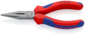 KNIPEX 2502140 SZCZYPCE TNĄCE PÓŁOKRĄGŁE ORYGINAŁ
