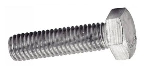 ŚRUBA SZEŚCIOKĄTNA DIN 933 INOX A2 18X50