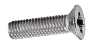 ŚRUBA Z ŁBEM STOŻKOWYM DIN 965 INOX A2 6X65