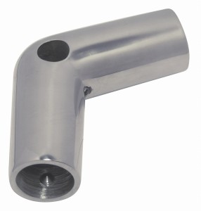 ŁĄCZNIK 8565 DZIOBOWY RUROWY KĄTOWY INOX A4 110° FI 25mm