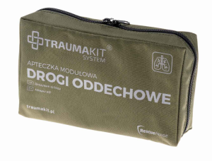 TRAUMA KIT Apteczka Modułowa (D) - Drogi Oddechowe (zielony)