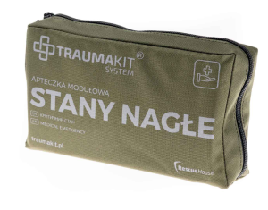 TRAUMA KIT Apteczka Modułowa (S) - Stany Nagłe (zielony)