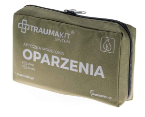 TRAUMA KIT Apteczka Modułowa (O) - Oparzenia (zielony)