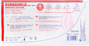Opatrunek hydrożelowy Burnshield 5x100 cm