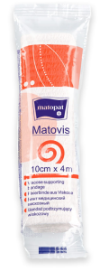 Bandaż / Opaska dziana 10cm x 4m MATOVIS