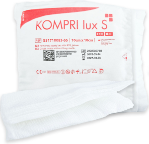 Kompres gazowy 10x10 ZARYS