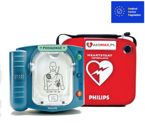 Defibrylator AED Philips HS1 w torbie Slim