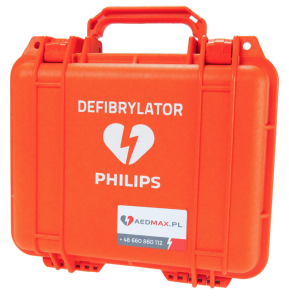 Walizka PELI™ 1200 do Defibrylatora Philips HeartStart FRx (pomarańczowy)